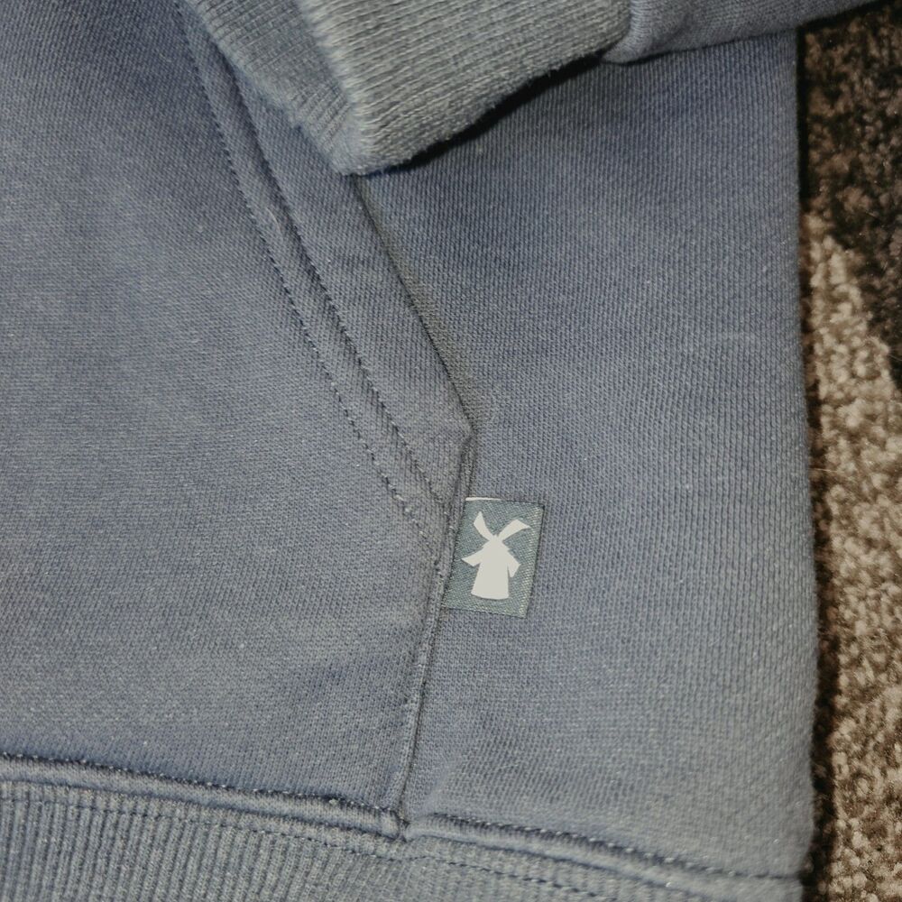 #11. Dutch Brothers Coffee SM Gray "Change The World" Logo Hoodie Sweatshirt - Picture 3 of 6